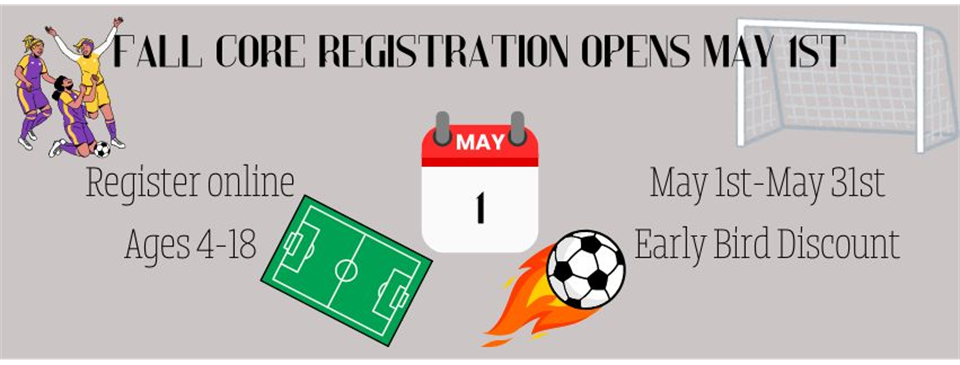 Fall Registration Opens May 1st